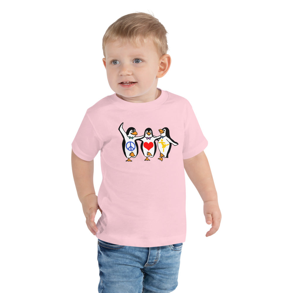 Happy Feet T-shirt Promo Part 2 Dancing Penguin T-Shirt Women Sz L 10/12  Pink
