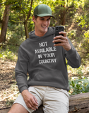 NOT AVAILABLE IN YOUR COUNTRY Unisex Hoodie