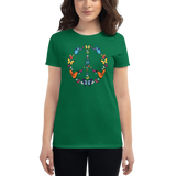 BUTTERFLY PEACE T-SHIRT. Short Sleeves Unisex T-Shirt.