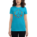 BUTTERFLY PEACE T-SHIRT. Short Sleeves Unisex T-Shirt.