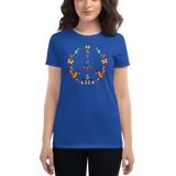 BUTTERFLY PEACE T-SHIRT. Short Sleeves Unisex T-Shirt.