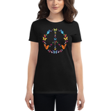 BUTTERFLY PEACE T-SHIRT. Short Sleeves Unisex T-Shirt.