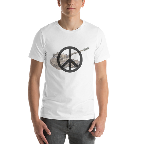PEACE TANK T-SHIRT Short Sleeves Peace T Shirt for Men.