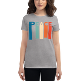 PEACE STRETCHED T-SHIRT. Short Sleeves Unisex Peace T Shirts