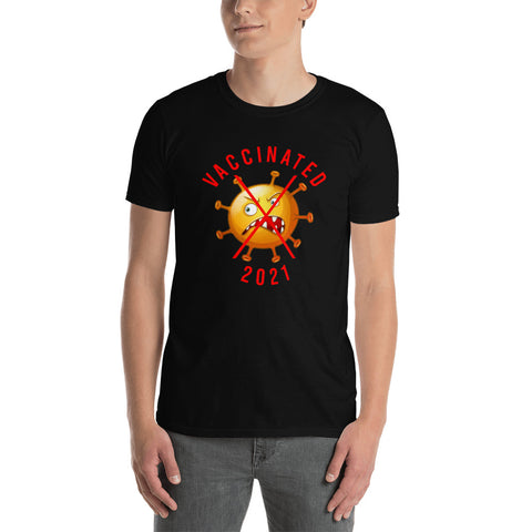 Vaccinated 2021. Short-Sleeve Unisex T-Shirt